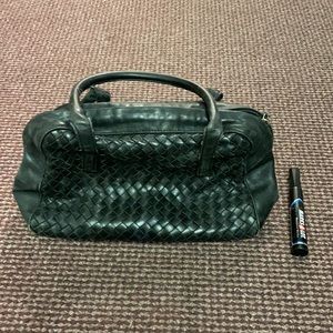 Black Bottega Veneta purse, soft leather